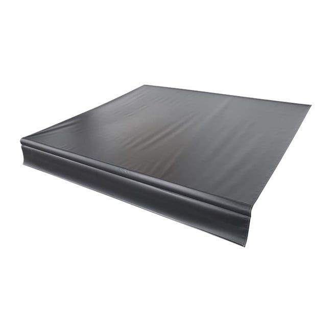 Lippert Components V000717792 -Vinyl Fabric 13' Solid Black 8Ft Tube
