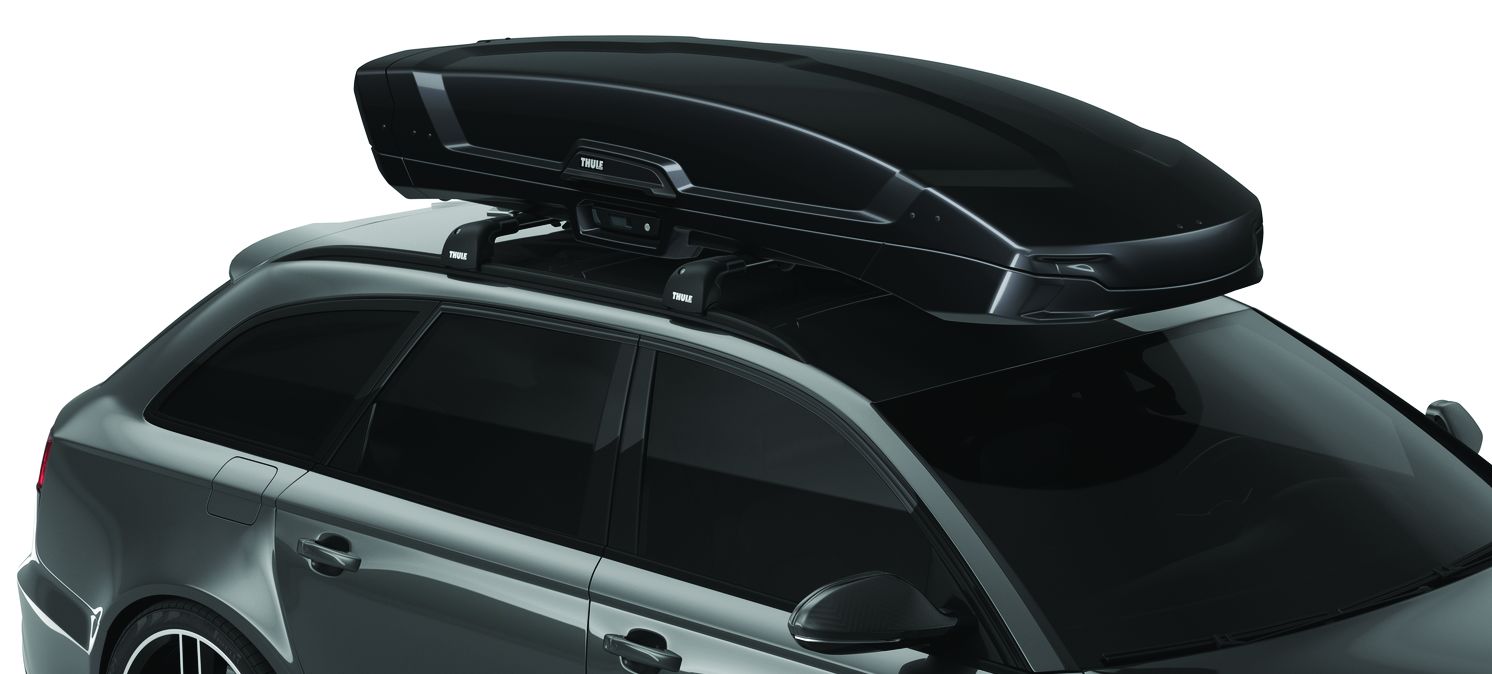 Thule® 613201 - Vector™ Black Glossy M Roof Cargo Box