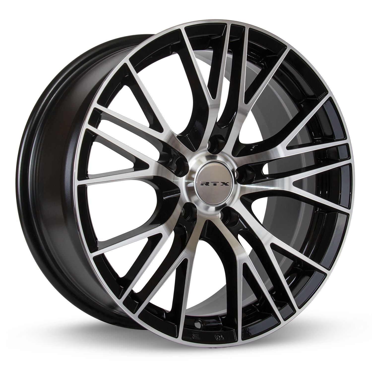 Vertex • Black Machined • 18x8 5x114.3 ET40 CB73.1