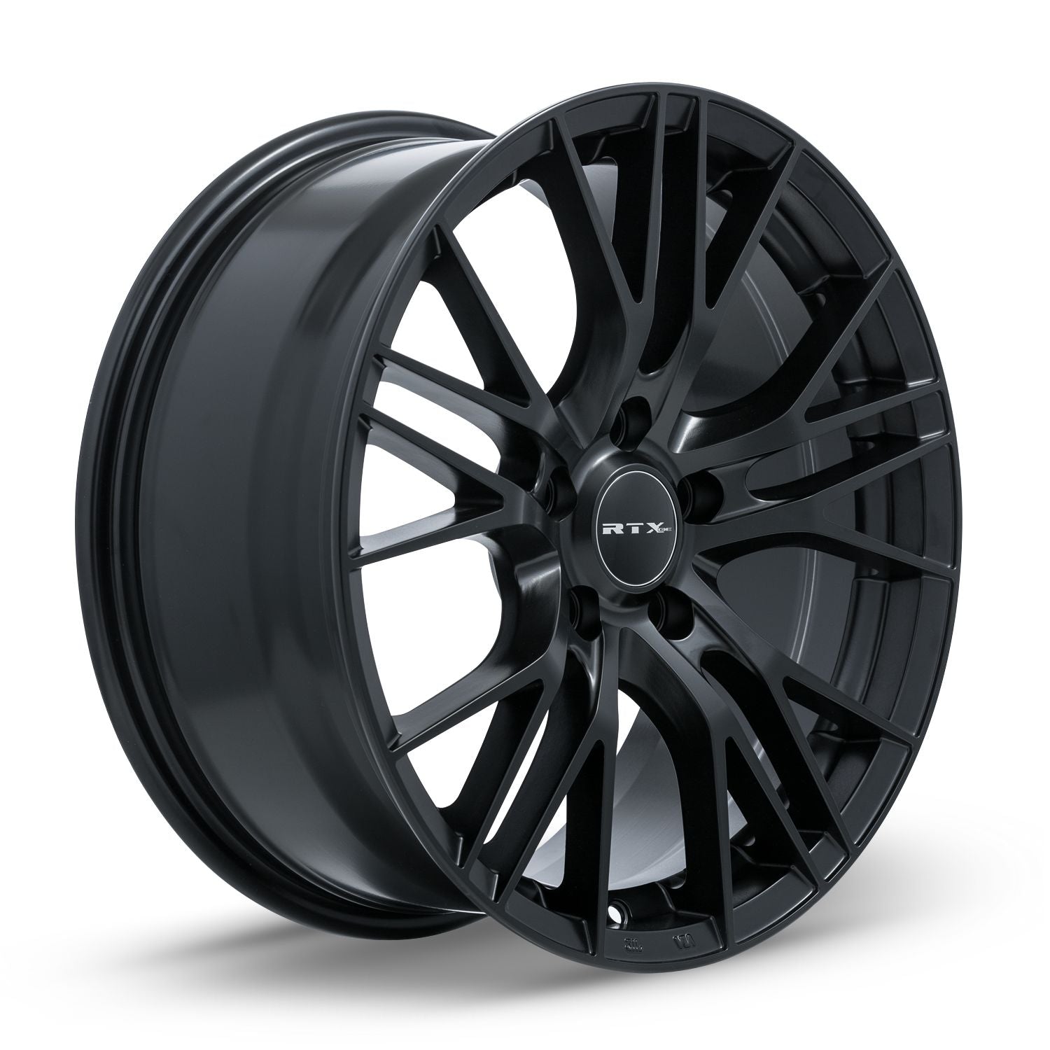 Vertex • Satin Black • 16x7 5x100 ET35 CB54.1