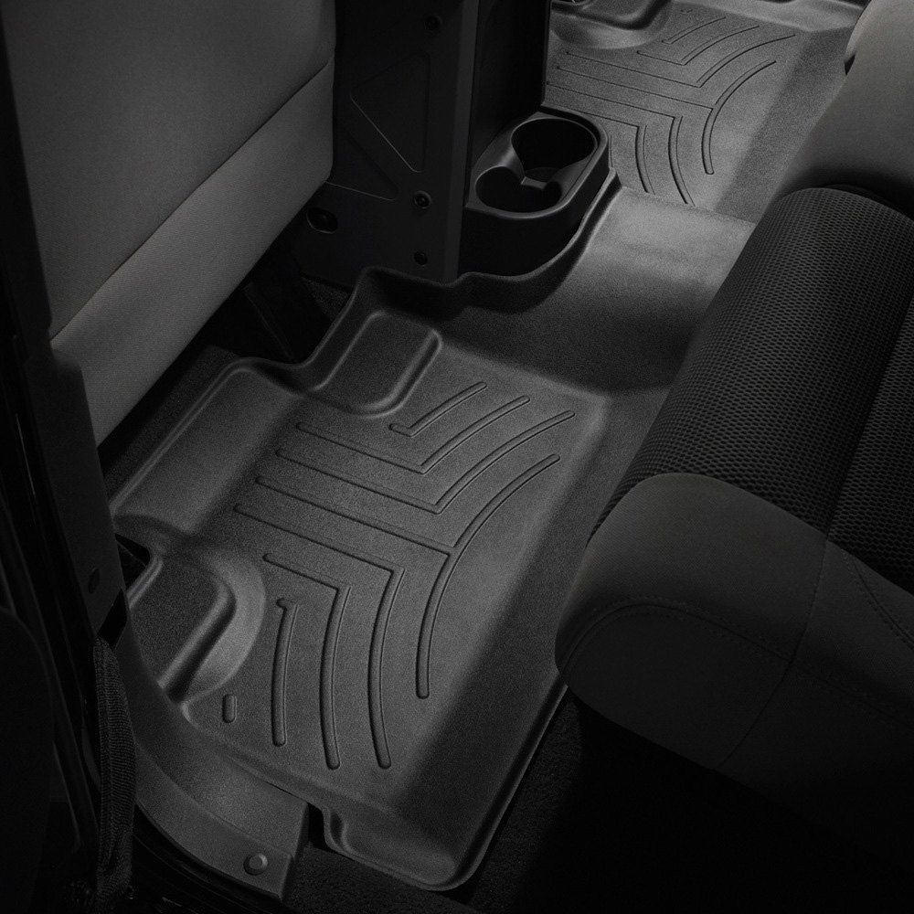 Weathertech® • 441052 • FloorLiner • Molded Floor Liners • Black • Second Row