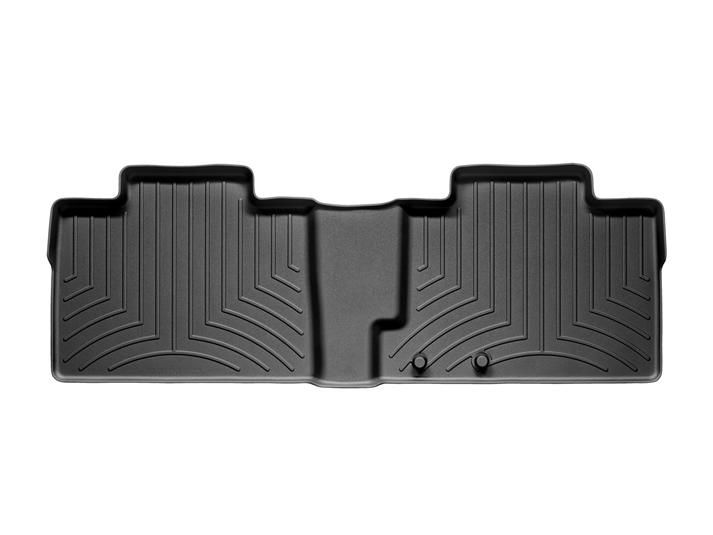 Weathertech® • 441102 • FloorLiner • Molded Floor Liners • Black • Second Row • Ford Edge 07-14 / Lincoln MKX 07-15