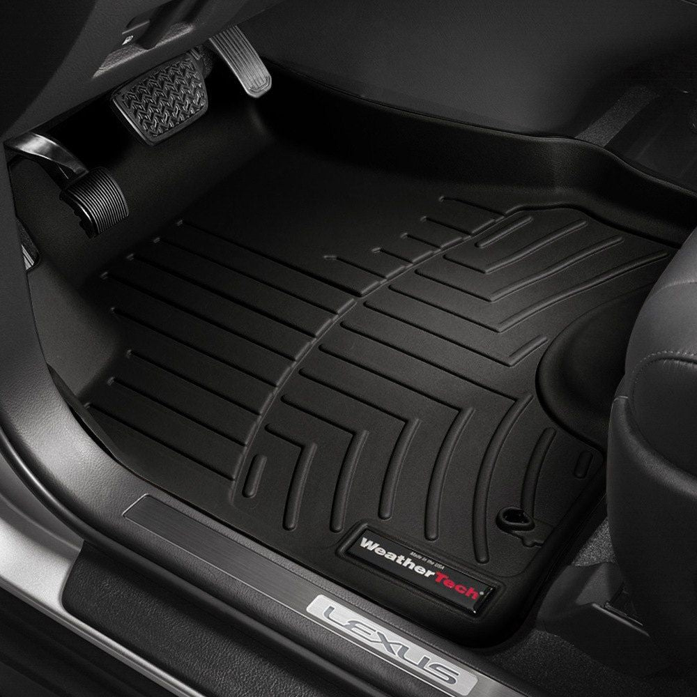 Weathertech® • 4413241 • FloorLiner • Molded Floor Liners • Black • First Row