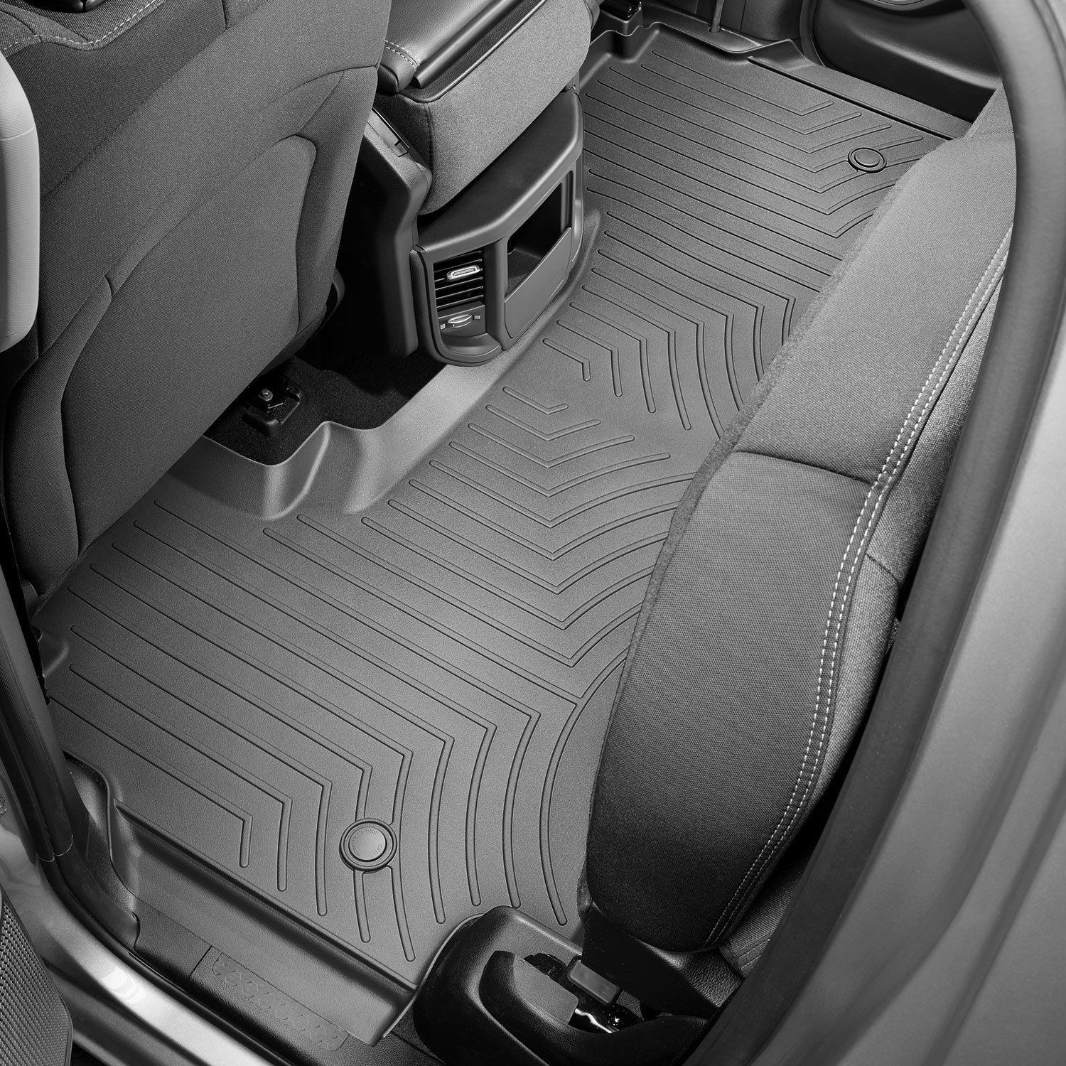 Weathertech® • 4414284 • FloorLiner • Molded Floor Liners • Black • Second Row