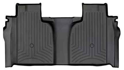 Weathertech® • 4414362 • FloorLiner • Molded Floor Liners • Black • Second Row • Chevrolet Silverado 1500 LTD 2022