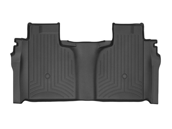 Weathertech® • 4414363 • FloorLiner • Molded Floor Liners • Black • Second Row • Chevrolet Silverado 1500 LTD 2022