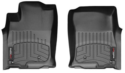 Weathertech® • 4414751 • FloorLiner • Molded Floor Liners • Black • First Row • Subaru Ascent 19-23