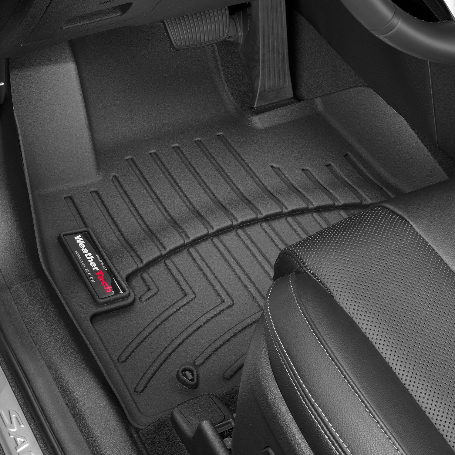 Weathertech® • 4414851 • FloorLiner • Molded Floor Liners • Black • First Row