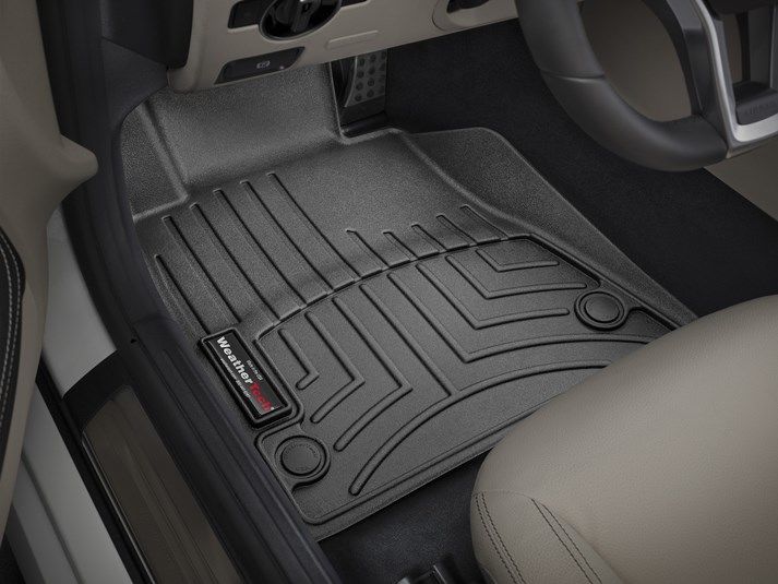 Weathertech® • 4414861 • FloorLiner • Molded Floor Liners • Black • First Row