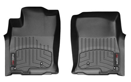 Weathertech® • 4414861 • FloorLiner • Molded Floor Liners • Black • First Row