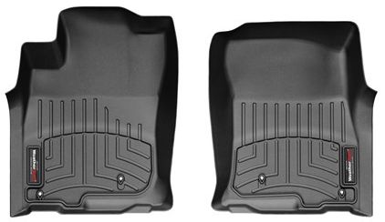 Weathertech® • 4414982 • FloorLiner • Molded Floor Liners • Black • Second Row • Nissan Altima 19-22