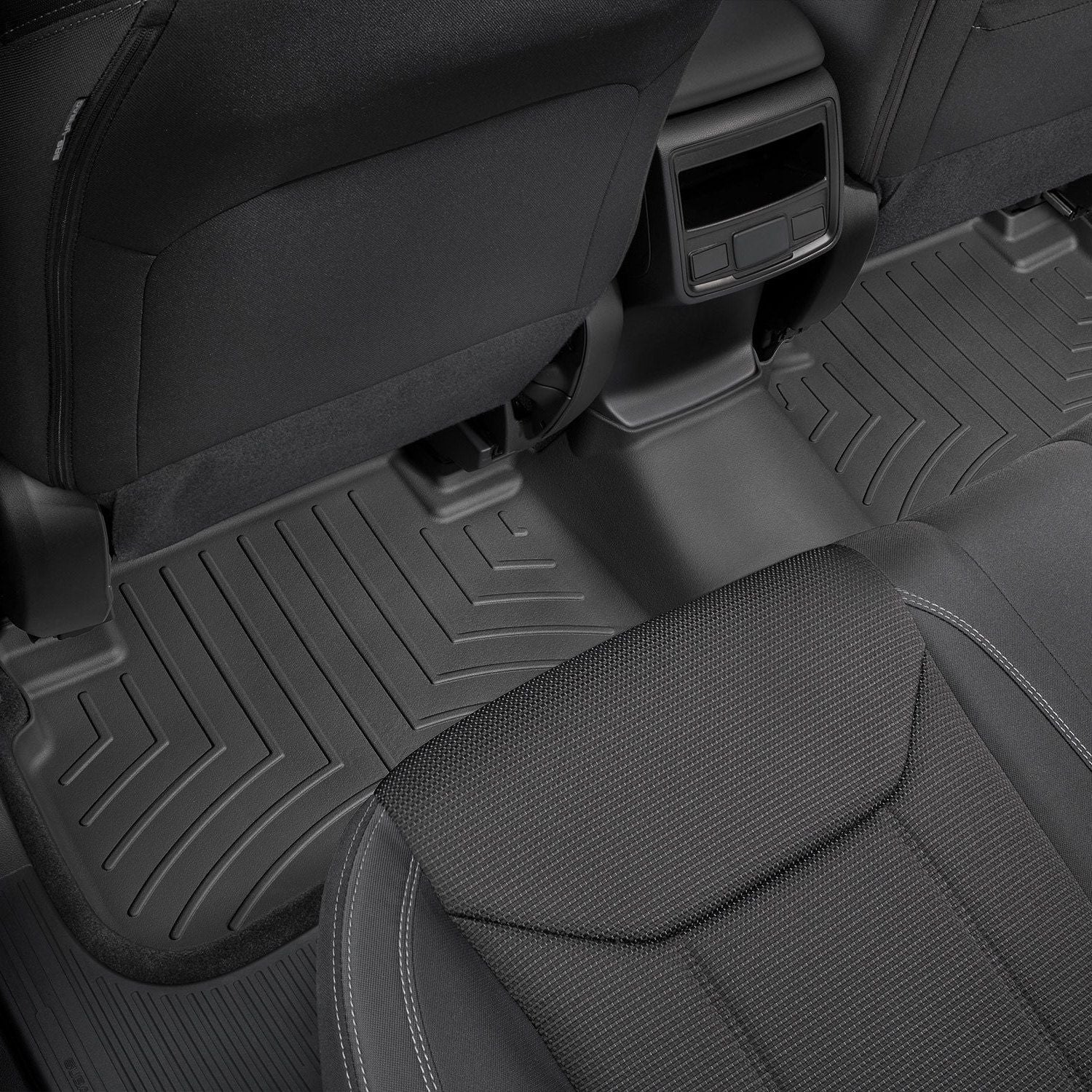 Weathertech® • 4415002 • FloorLiner • Molded Floor Liners • Black • Second Row • Subaru Forester 19-22