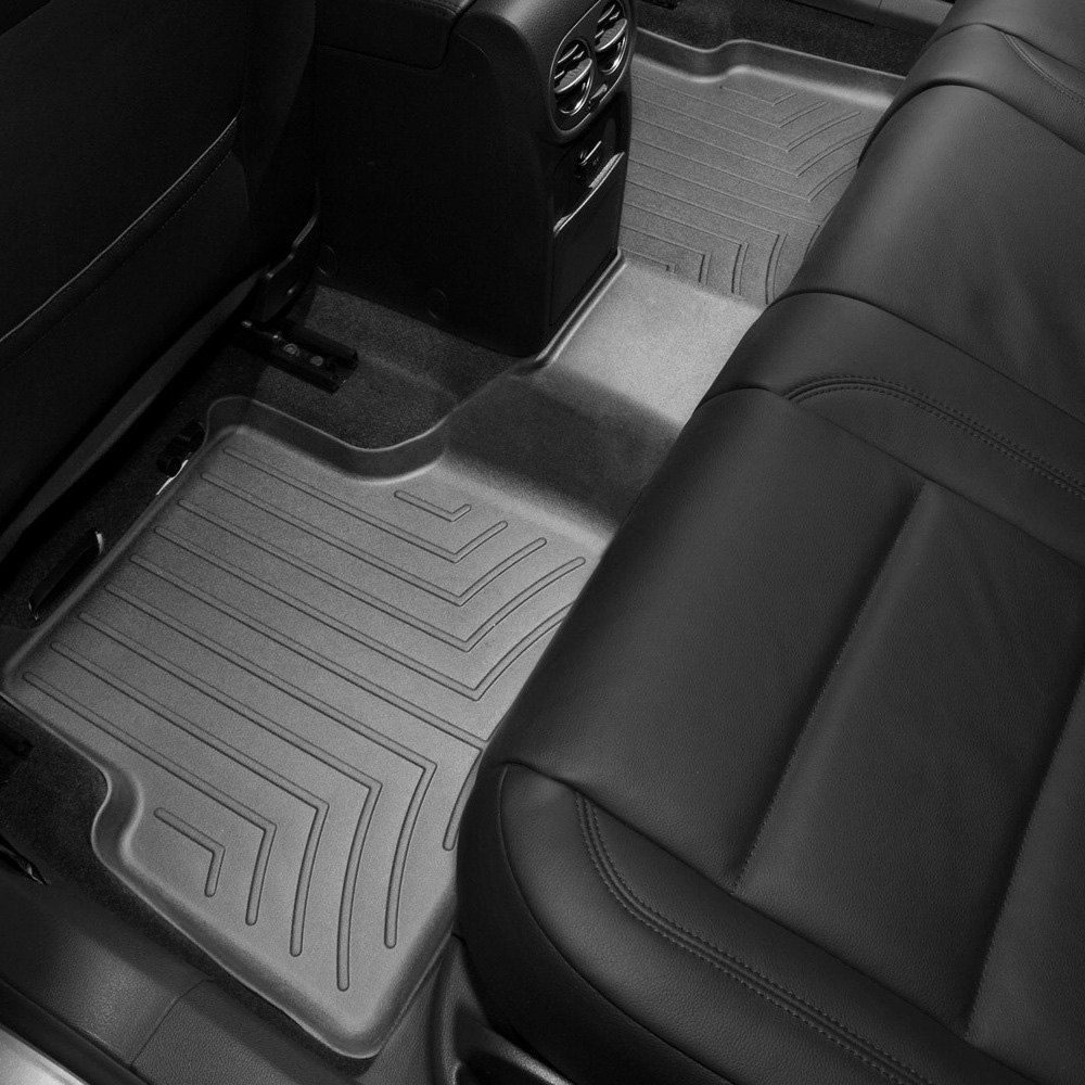 Weathertech® • 441522 • FloorLiner • Molded Floor Liners • Black • Second Row