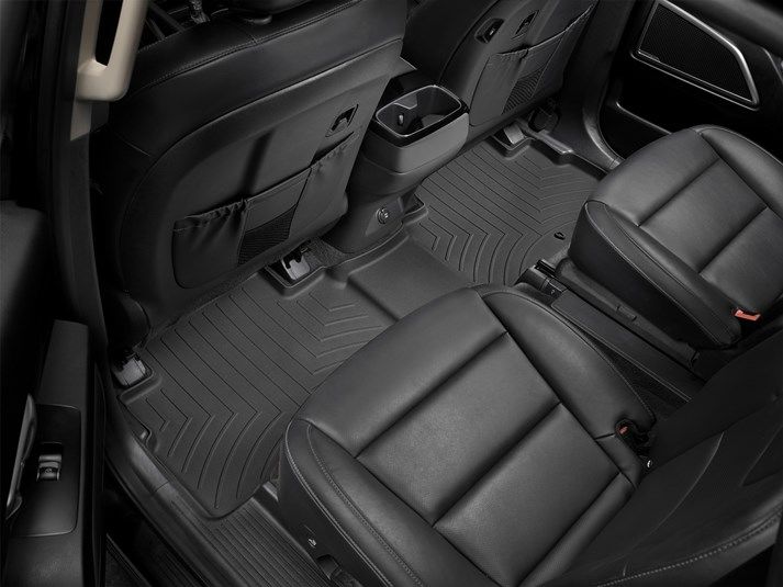 Weathertech® • 4415322 • FloorLiner • Molded Floor Liners • Black • Second Row • Kia Telluride 20-22