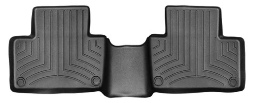 Weathertech® • 4415752 • FloorLiner • Molded Floor Liners • Black • Second Row • Ford Explorer 20-22