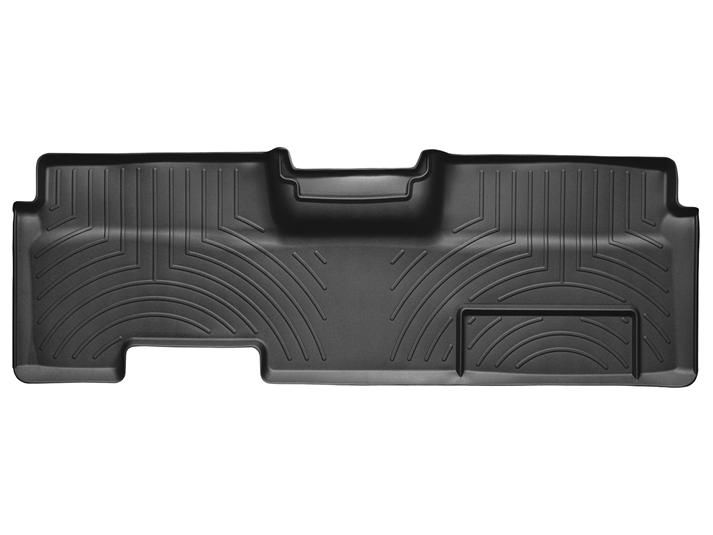 Weathertech® • 441792 • FloorLiner • Molded Floor Liners • Black • Second Row • Ford F-150 09-14