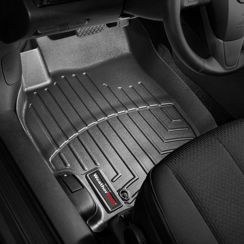 Weathertech® • 442141 • FloorLiner • Molded Floor Liners • Black • First Row • Mazda 6 09-13