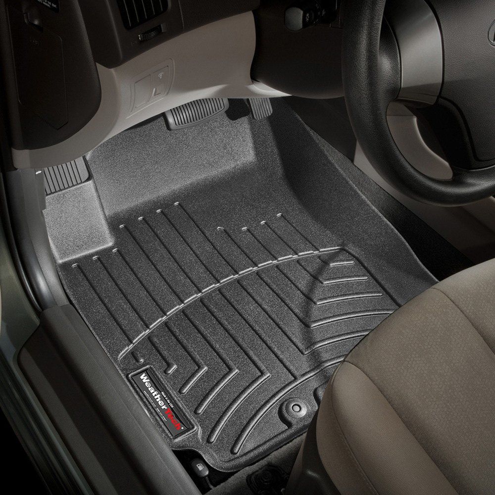 Weathertech® • 442481 • FloorLiner • Molded Floor Liners • Black • First Row