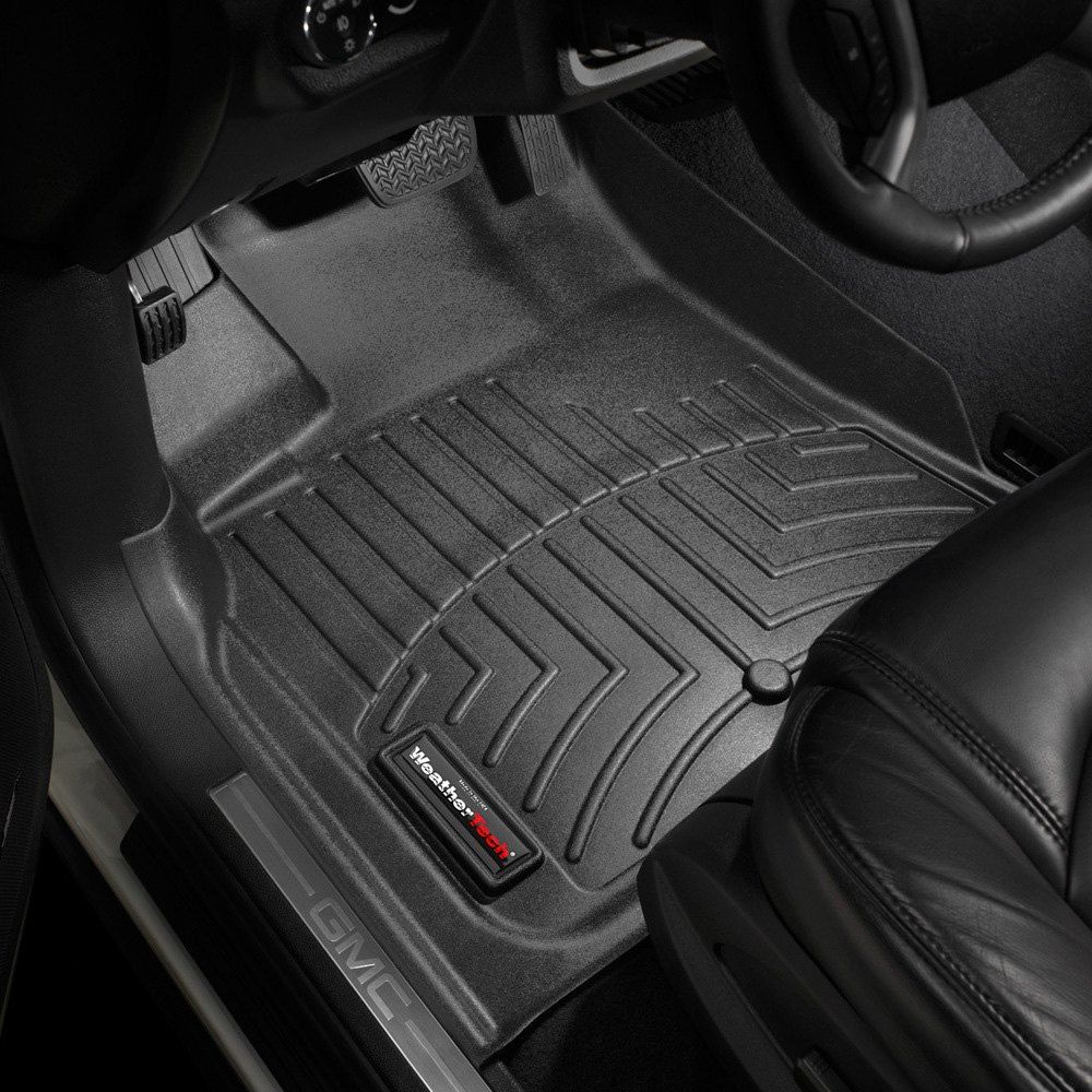 Weathertech® • 442511 • FloorLiner • Molded Floor Liners • Black • First Row