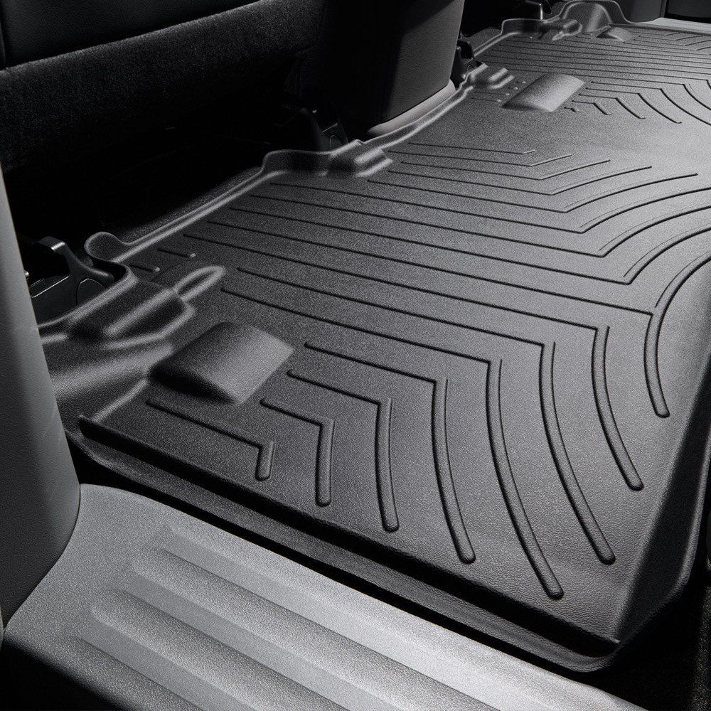 Weathertech® • 443002 • FloorLiner • Molded Floor Liners • Black • Second Row