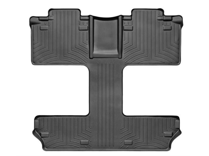 Weathertech® • 443004 • FloorLiner • Molded Floor Liners • Black • Second & Third Rows