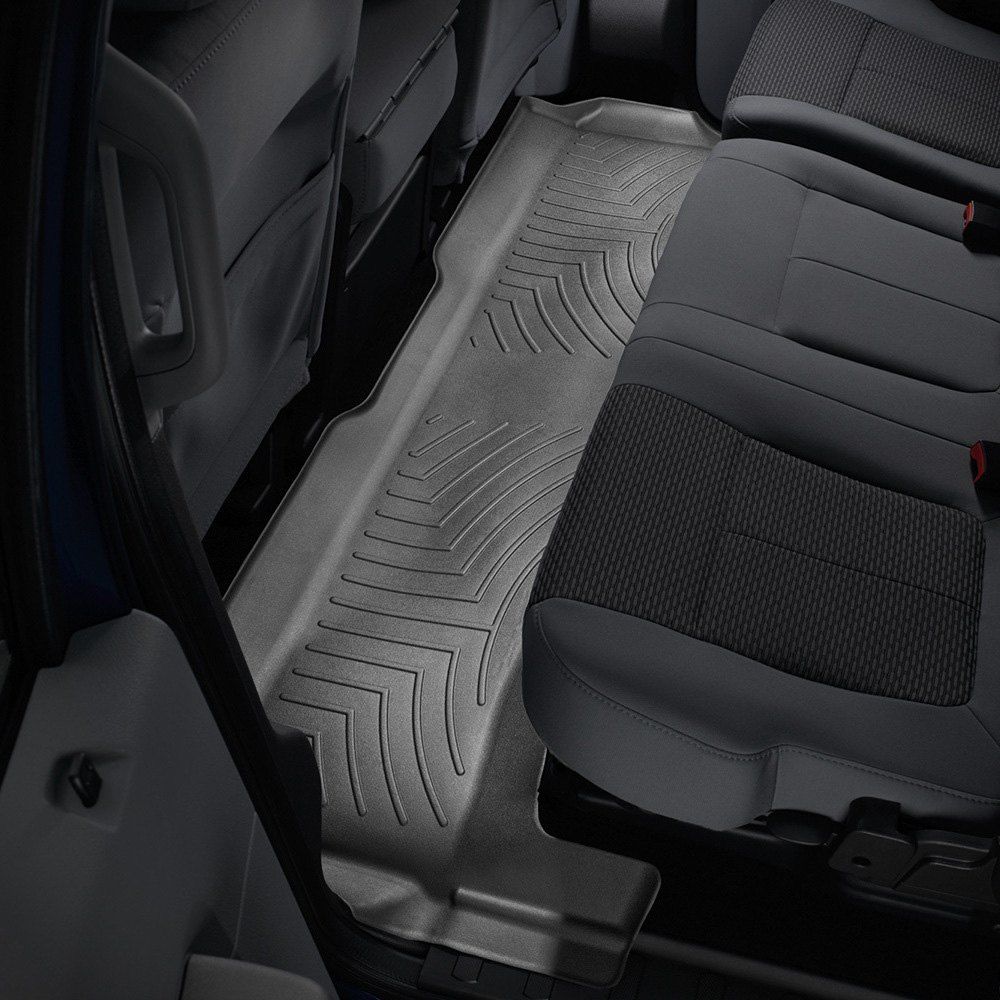 Weathertech® • 443052 • FloorLiner • Molded Floor Liners • Black • Second Row