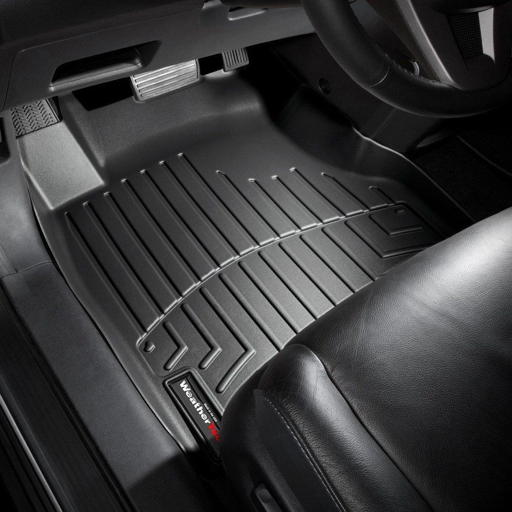 Weathertech® • 443161 • FloorLiner • Molded Floor Liners • Black • First Row