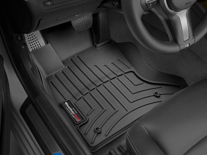 Weathertech® • 443301 • FloorLiner • Molded Floor Liners • Black • First Row