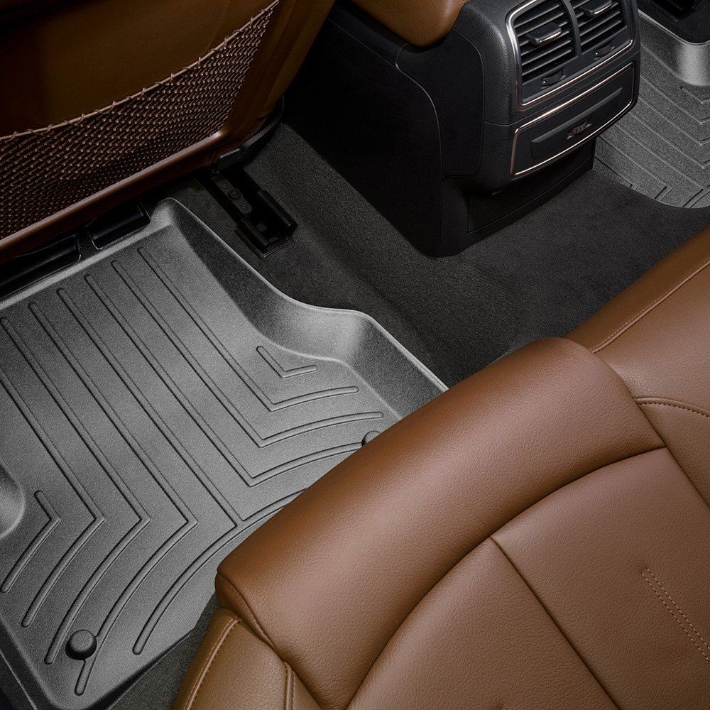 Weathertech® • 443742 • FloorLiner • Molded Floor Liners • Black • Second Row