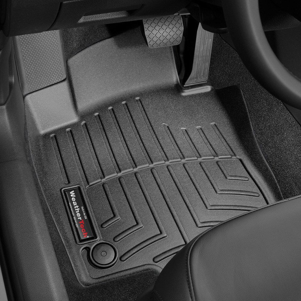 Weathertech® • 443841 • FloorLiner • Molded Floor Liners • Black • First Row