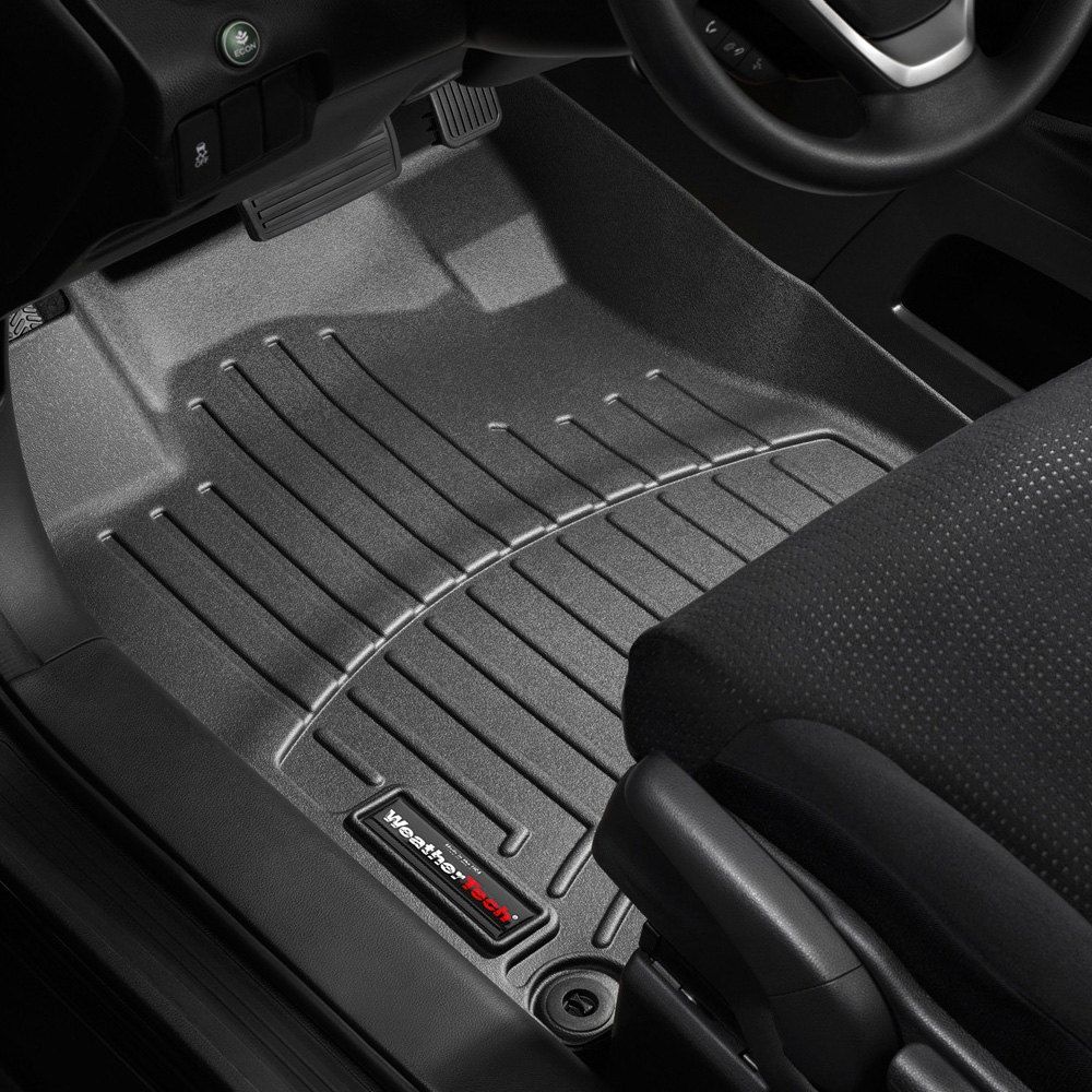 Weathertech® • 444021 • FloorLiner • Molded Floor Liners • Black • First Row