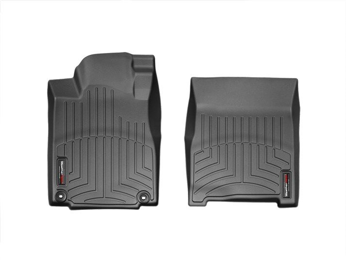 Weathertech® • 444021 • FloorLiner • Molded Floor Liners • Black • First Row