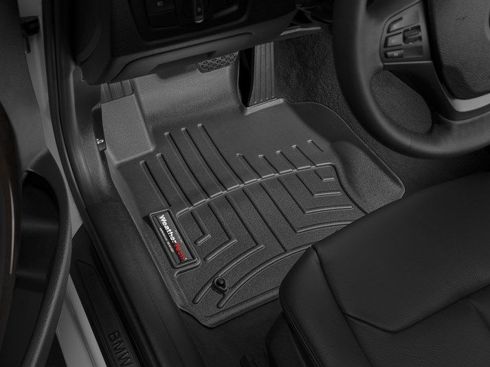 Weathertech® • 444541 • FloorLiner • Molded Floor Liners • Black • First Row