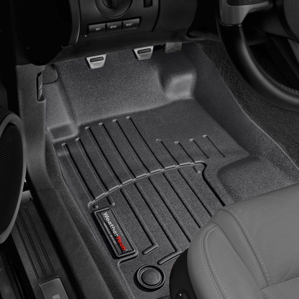 Weathertech® • 444681 • FloorLiner • Molded Floor Liners • Black • First Row