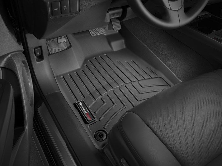 Weathertech® • 444711 • FloorLiner • Molded Floor Liners • Black • First Row