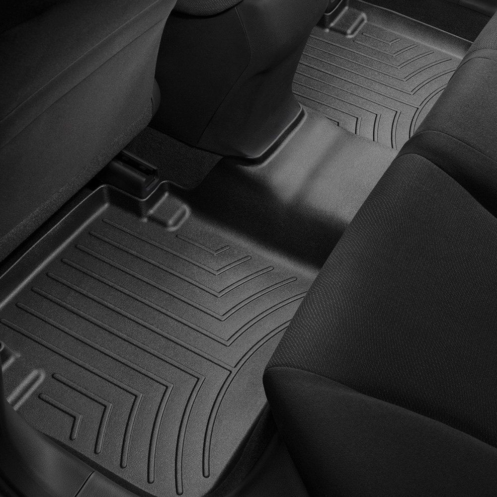 Weathertech® • 444812 • FloorLiner • Molded Floor Liners • Black • Second Row