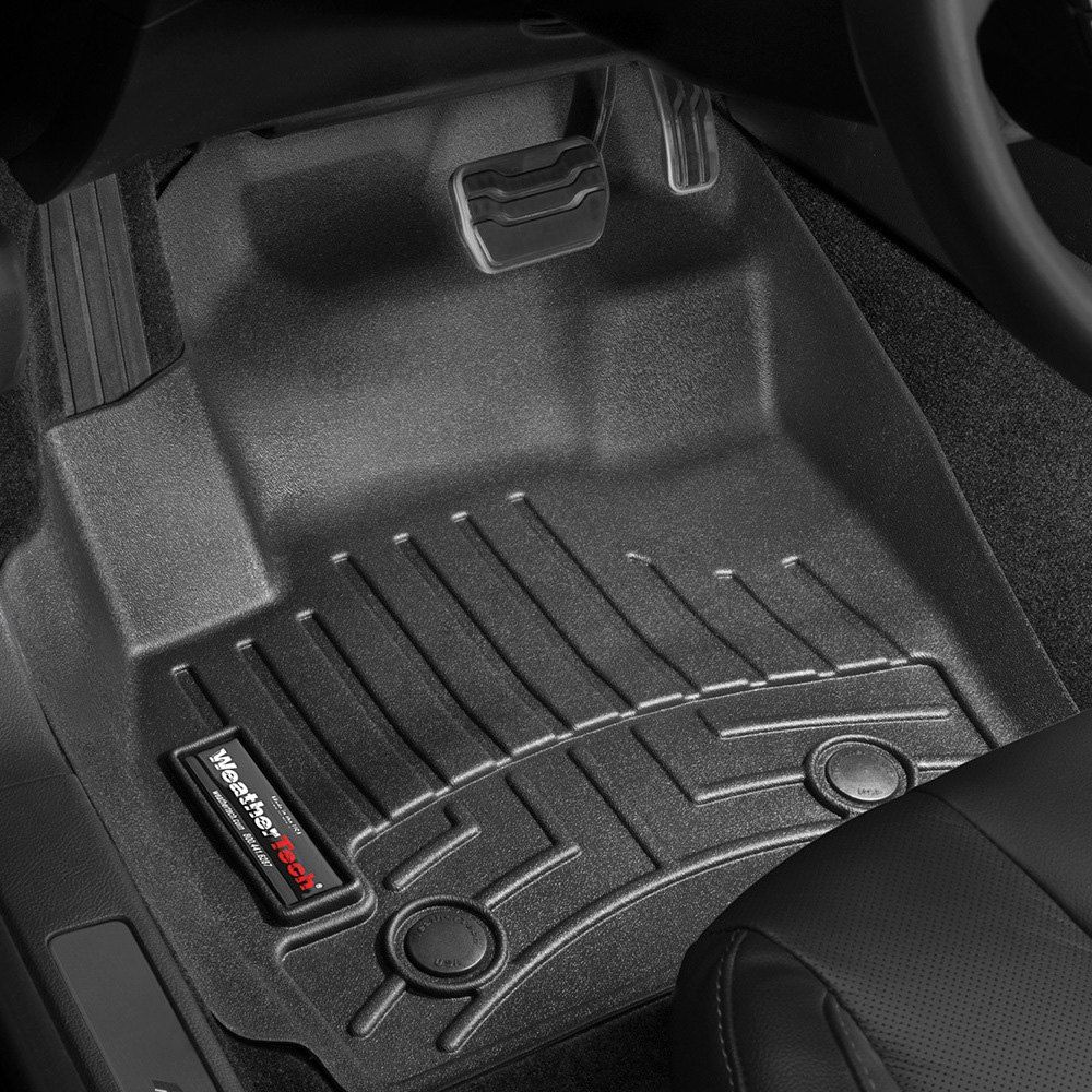 Weathertech® • 444831 • FloorLiner • Molded Floor Liners • Black • First Row