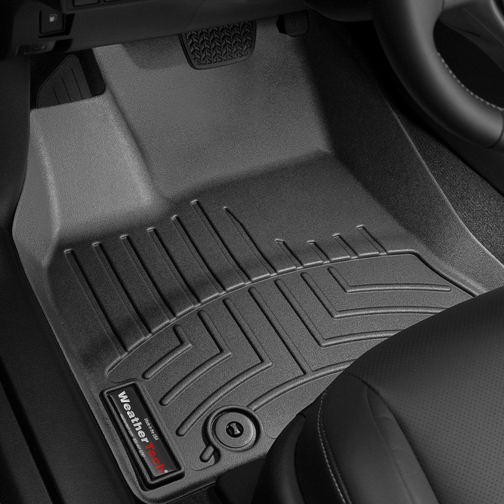 Weathertech® • 444841 • FloorLiner • Molded Floor Liners • Black • First Row