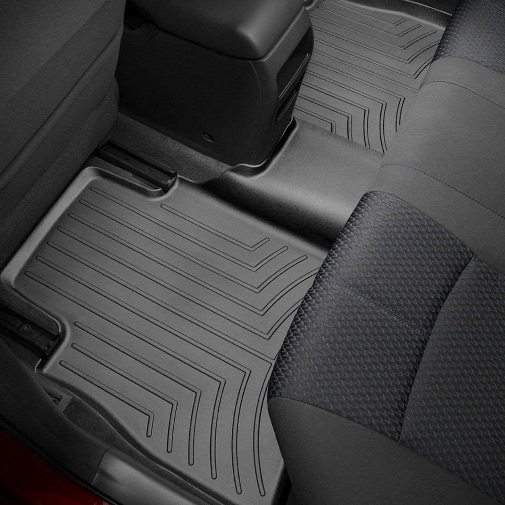 Weathertech® • 444912 • FloorLiner • Molded Floor Liners • Black • Second Row