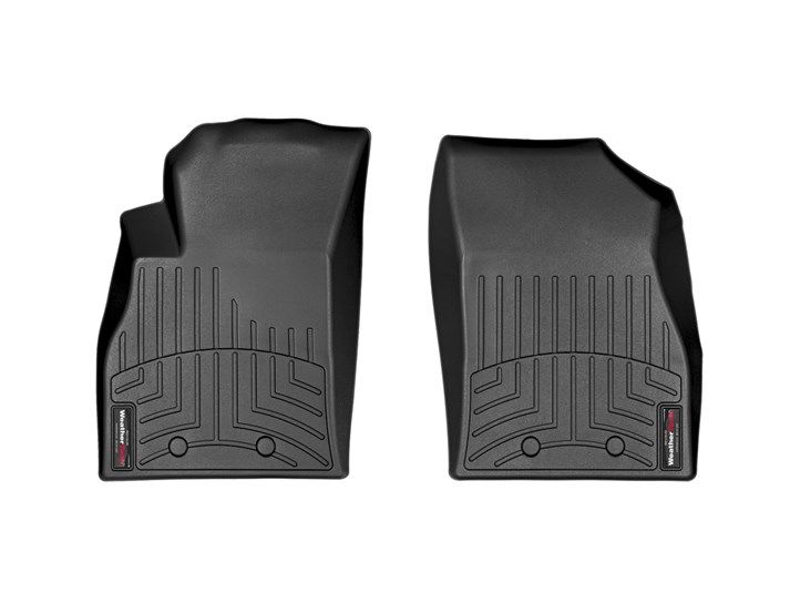 Weathertech® • 445271 • FloorLiner • Molded Floor Liners • Black • First Row