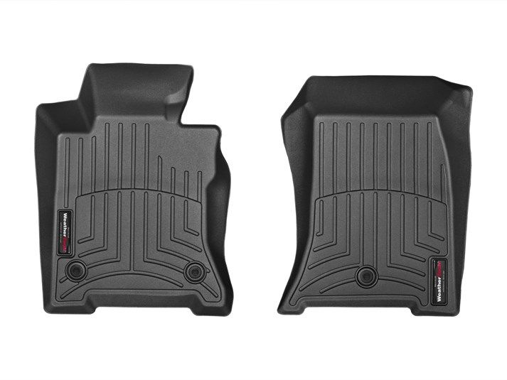 Weathertech® • 445351 • FloorLiner • Molded Floor Liners • Black • First Row