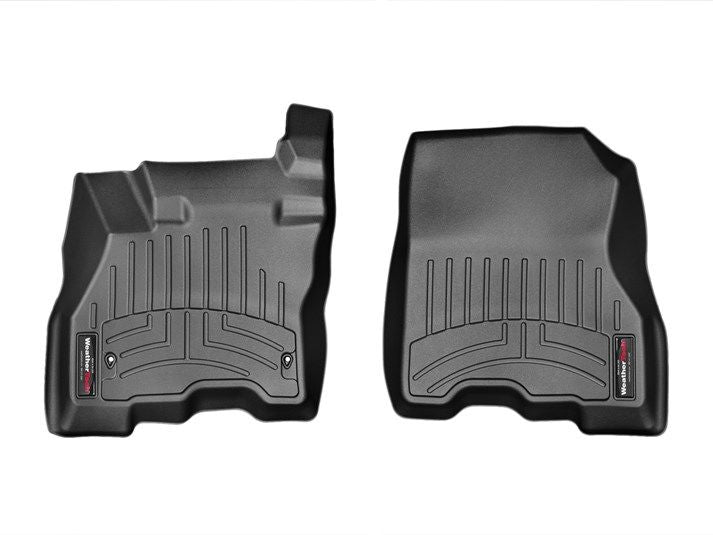 Weathertech® • 445501 • FloorLiner • Molded Floor Liners • Black • First Row