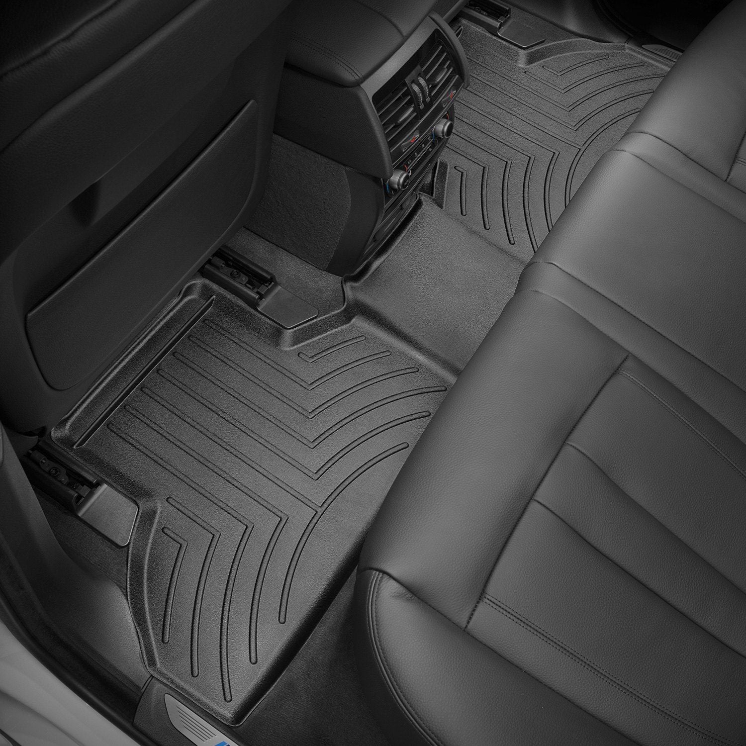 Weathertech® • 444592 • FloorLiner • Molded Floor Liners • Black • Second Row