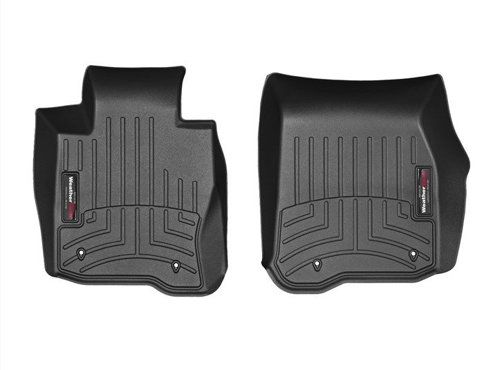 Weathertech® • 445701 • FloorLiner • Molded Floor Liners • Black • First Row