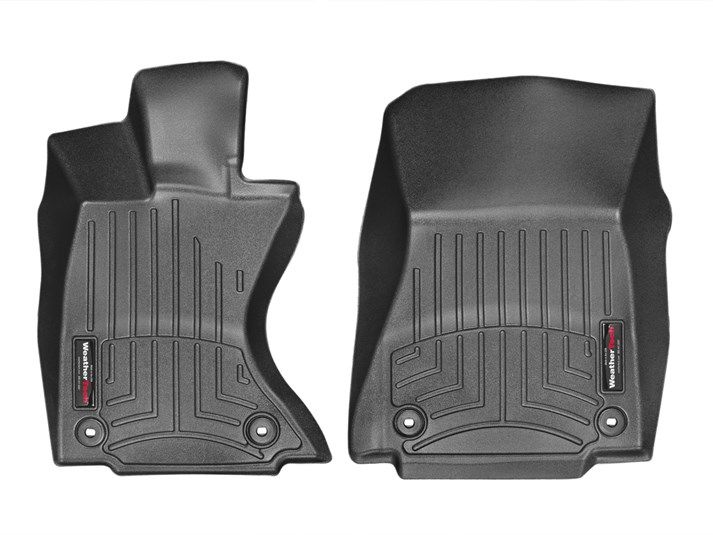 Weathertech® • 445751 • FloorLiner • Molded Floor Liners • Black • First Row