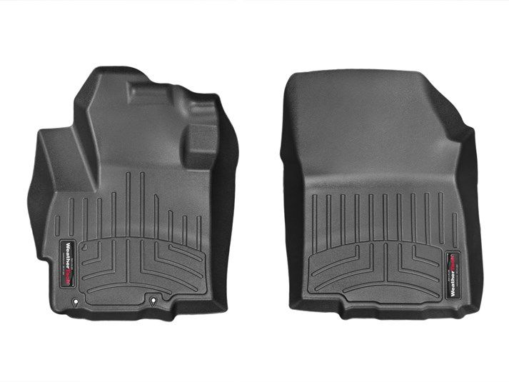 Weathertech® • 446001 • FloorLiner • Molded Floor Liners • Black • First Row