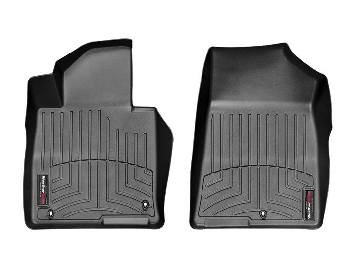 Weathertech® • 446661 • FloorLiner • Molded Floor Liners • Black • First Row