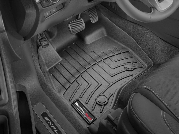 Weathertech® • 447041 • FloorLiner • Molded Floor Liners • Black • First Row