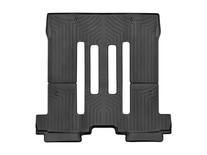 Weathertech® • 447092 • FloorLiner • Molded Floor Liners • Black • Second & Third Rows