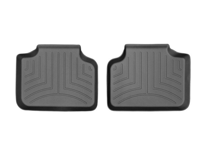 Weathertech® • 447482 • FloorLiner • Molded Floor Liners • Black • Second Row • BMW X1 16-22 / X2 18-23